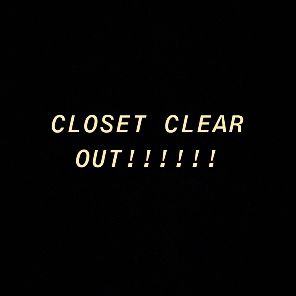 CLOSET CLEAROUT!! BUNDLE TO SAVE, ACCEPTING OFFERS